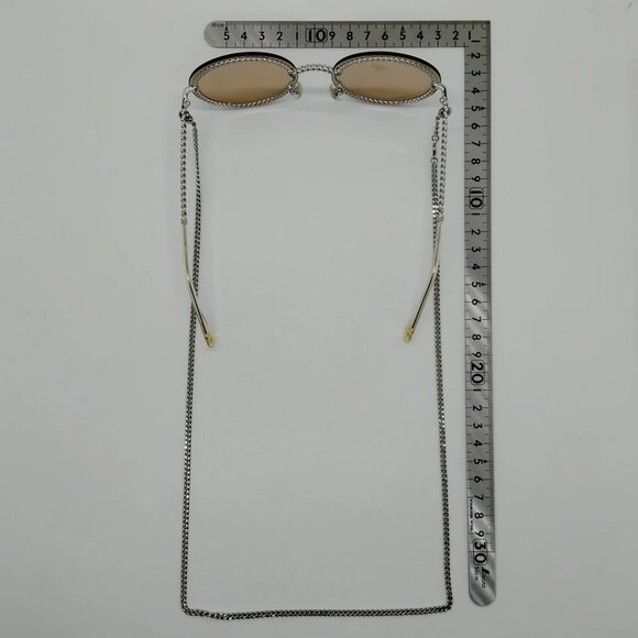 Chanel Sunglasses Women's Silver 479-050425 - Picture 5 of 9